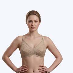 Full Coverage Bra Chiken Cotton B Cup Set Of 4