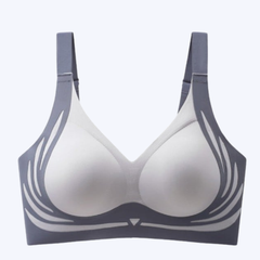 Super Gather Push Up  Wireless Bra-Molded Cup Comfort Fit