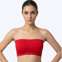 Seamless Strapless Tube Bra – Comfortable Stretch Bandeau