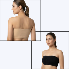 Seamless Strapless Tube Bra – Comfortable Stretch Bandeau