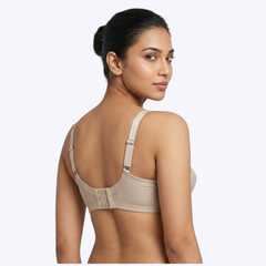 100% Cotton Full Coverage Support Bra for Women – Soft Breathable Everyday Bra